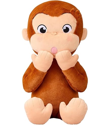 Amazon.co.jp: おさるのジョージ スーパーラージ ぬいぐるみ ～はずか